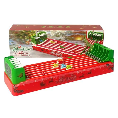 rennen Brettspiel | Mini Tischrennen Spielzeug,Tragbares 6-Tischspiel für Familie Jugendliche Erwachsene Kinder 3+ Jahre Partynacht Geschenk Weihnachten rennen Brettspiel | Mini Tischrennen Spielzeug,Tragbares 6-Tischspiel für Familie Jugendliche Erwachsene Kinder 3+ Jahre Partynacht Geschenk Weihnachten von Fravsiu