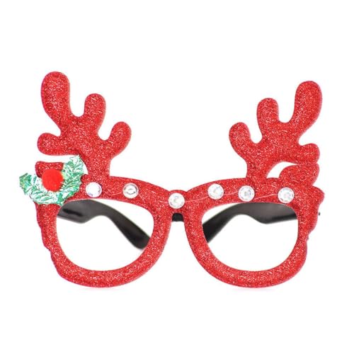 Frdun Glitzernde Partybrille, langlebig, Weihnachten, Kostüm, Brillen, Geschenk für Feiertage, Partygeschenk von Frdun