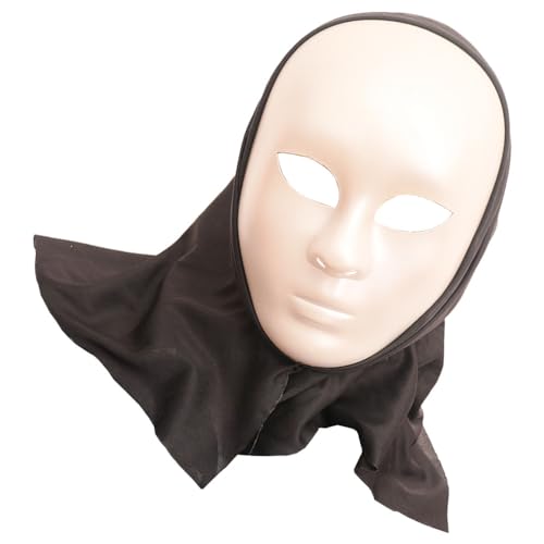 Frdun Halloween Haunted Vollgesichtsmaske Atmungsaktive Halloween Gruselige Clown Maske für Cosplay Party Bühnenaufführung von Frdun