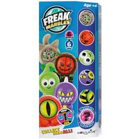 Freak Marbles - Marbles & Skins 6er Set, blau Freak Marbles - Marbles & Skins 6er Set, blau von Freak Marbles