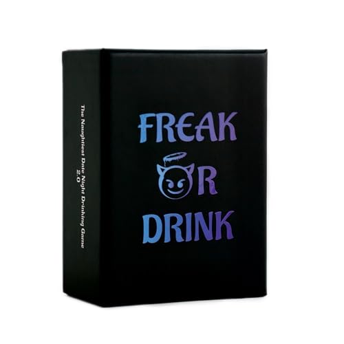 Freak Or Drink - Das freakiest Couple Trinkspiel perfekt für Date-Nächte, Geburtstage und Jubiläen | Valentinstagsgeschenke | Paar-Spiele (Paar-Erweiterungspack) von Freak Or Drink