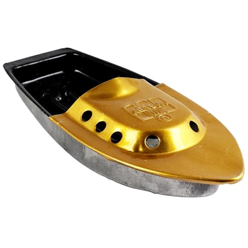 Freak Scene Blechspielzeug Kerzenboot Speedy G schwarz Pop Pop Blech Boot Knatterboot von Freak Scene