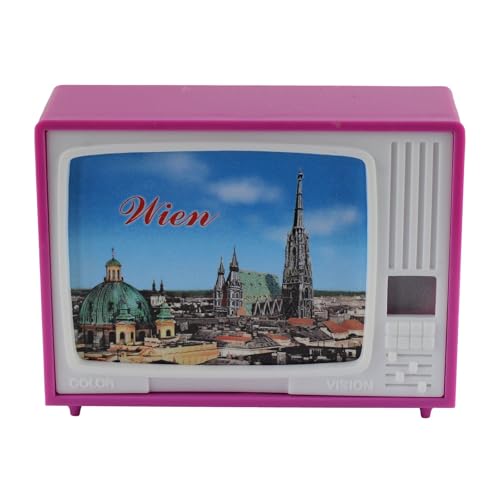 Freak Scene Gucki - klick-Fernseher - Wiener Sehenswürdigkeiten - Wien - pink von Freak Scene