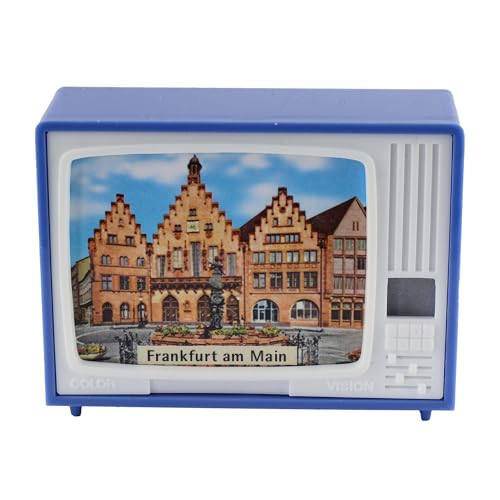 Freak Scene Gucki - klick-Fernseher - Frankfurter Sehenswürdigkeiten - Frankfurt - blau Freak Scene Gucki - klick-Fernseher - Frankfurter Sehenswürdigkeiten - Frankfurt - blau von Freak Scene