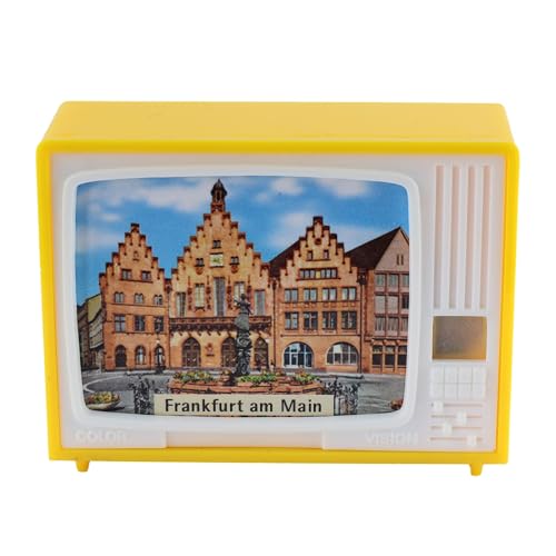 Freak Scene Gucki - klick-Fernseher - Frankfurter Sehenswürdigkeiten - Frankfurt - gelb Freak Scene Gucki - klick-Fernseher - Frankfurter Sehenswürdigkeiten - Frankfurt - gelb von Freak Scene