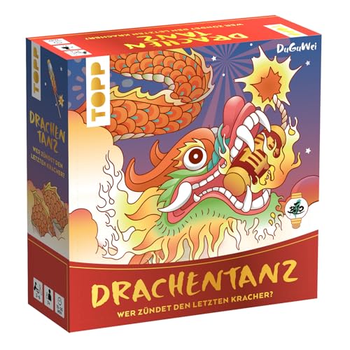 Drachentanz – Wer zündet den letzten Kracher?: Das Kartenspiel mit dem Wilden Punkte-Feuerwerk Drachentanz – Wer zündet den letzten Kracher?: Das Kartenspiel mit dem Wilden Punkte-Feuerwerk von Frech