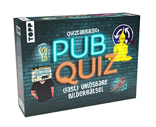 Quizcarraldo’s Pub Quiz. (Fast) unlösbare Bilderrätsel von Frech