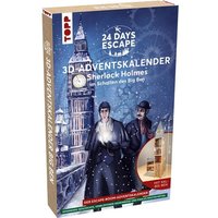 24 DAYS ESCAPE 3D-Adventskalender - Sherlock Holmes im Schatten des Big Ben von Frech Verlag
