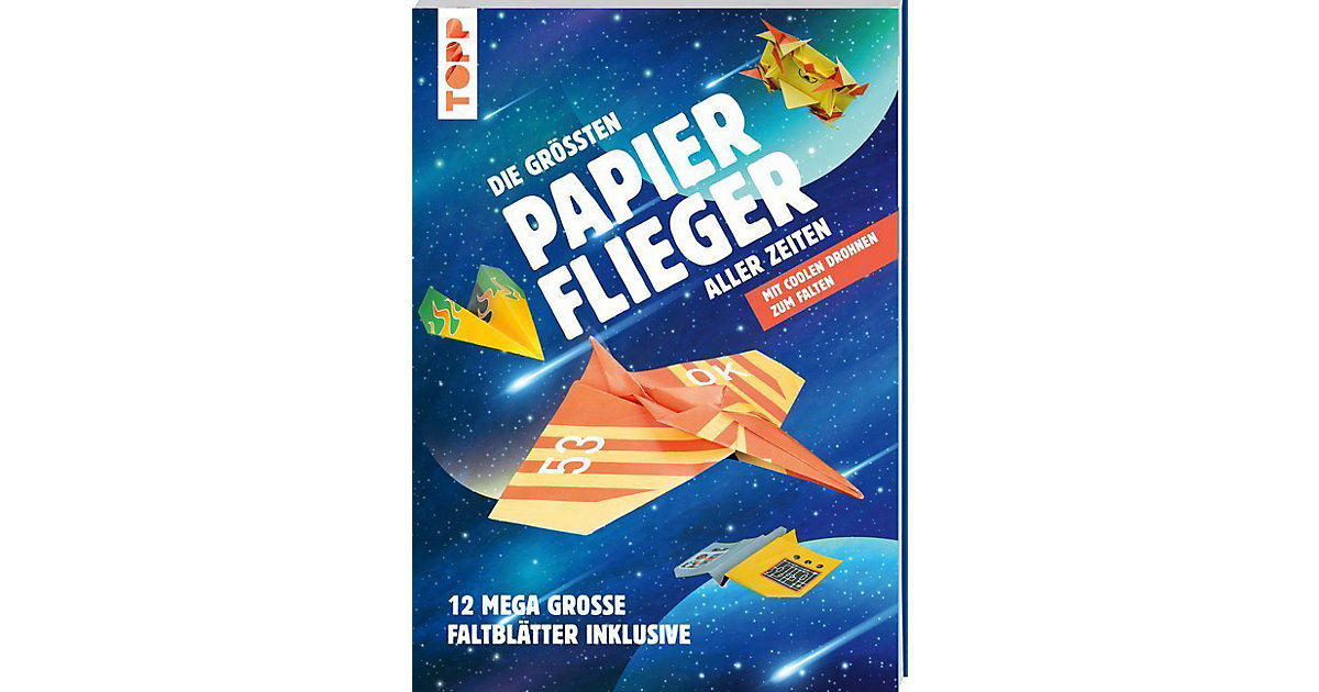 Buch - Die größten Papierflieger aller Zeiten von frechverlag