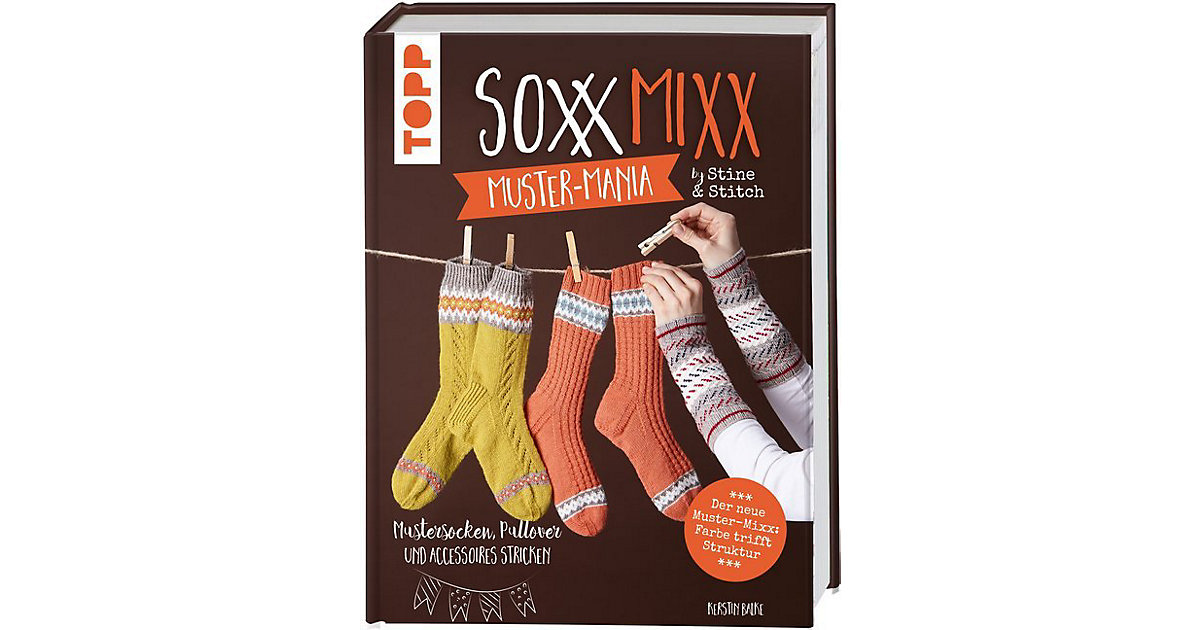 Buch - SoxxMixx. Muster-Mania by Stine & Stitch Buch - SoxxMixx. Muster-Mania by Stine & Stitch von frechverlag