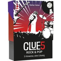 CLUE5 #Rock & Pop. 5 Hinweise, nur eine Lösung. Das Trend-Quiz für deine Tasche CLUE5 #Rock & Pop. 5 Hinweise, nur eine Lösung. Das Trend-Quiz für deine Tasche von Frech Verlag