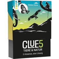 CLUE5 #Tiere & Natur. 5 Hinweise, nur eine Lösung. Das Trend-Quiz für deine Tasche von Frech Verlag
