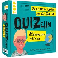 QUIZehn - Allgemeinwissen. Das listige Spiel um die Top 10 QUIZehn - Allgemeinwissen. Das listige Spiel um die Top 10 von Frech Verlag