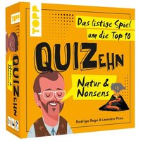 QUIZehn - Natur & Nonsens. Das listige Spiel um die Top 10 QUIZehn - Natur & Nonsens. Das listige Spiel um die Top 10 von Frech Verlag