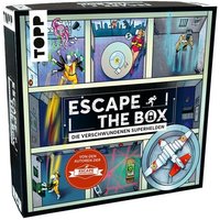TOPP Escape The Box - Die verschwundenen Superhelden: Das ultimative Escape-Room-Erlebnis als Gesellschaftsspiel! von Frech Verlag
