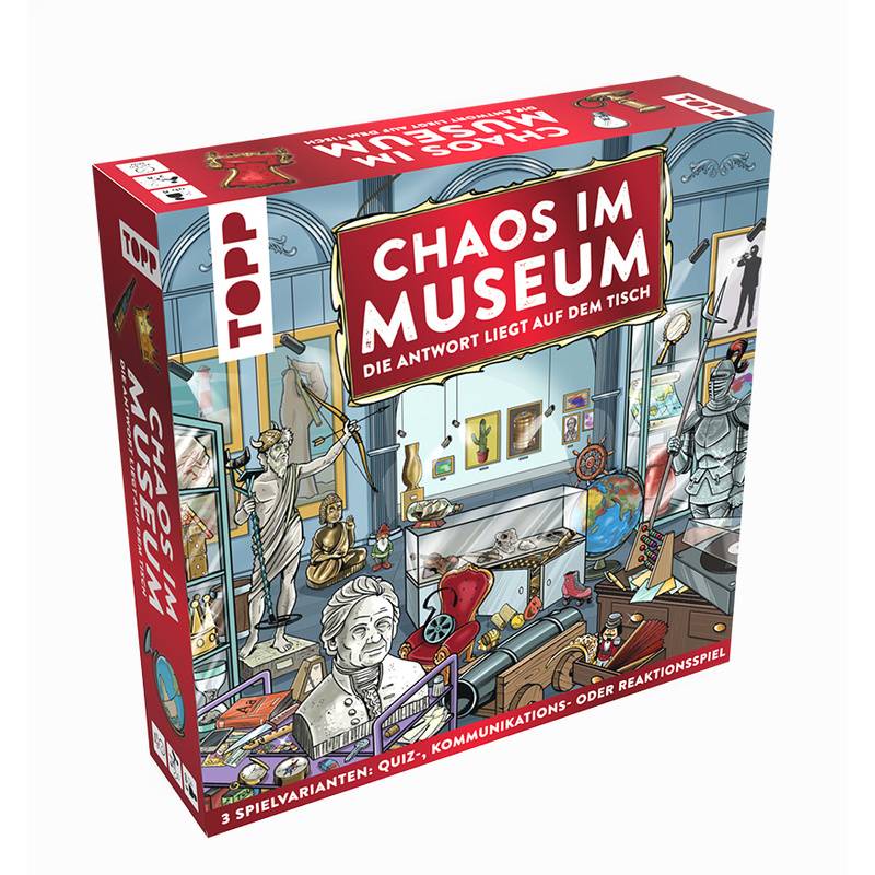 Chaos im Museum - Die Antwort liegt auf dem Tisch. von Frech