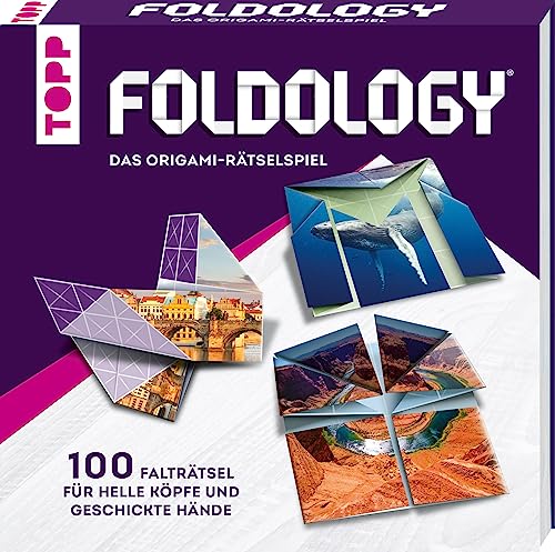 Foldology – Das Origami-Rätselspiel: 100 einzigartige Falträtsel für helle Köpfe und geschickte Hände Jung und Alt! von Frech