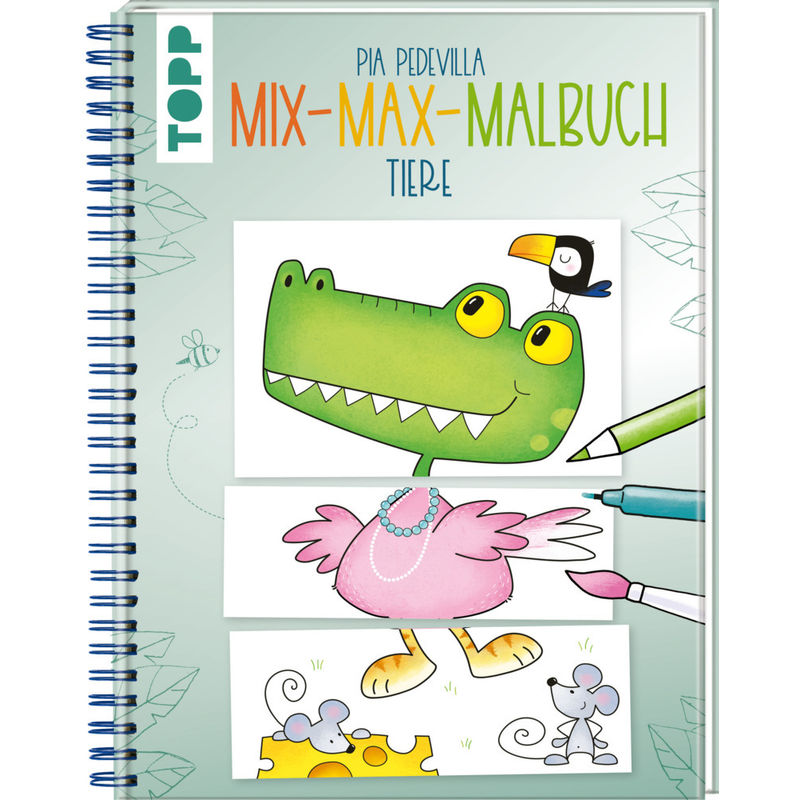 Mix-Max-Malbuch Tiere von Frech