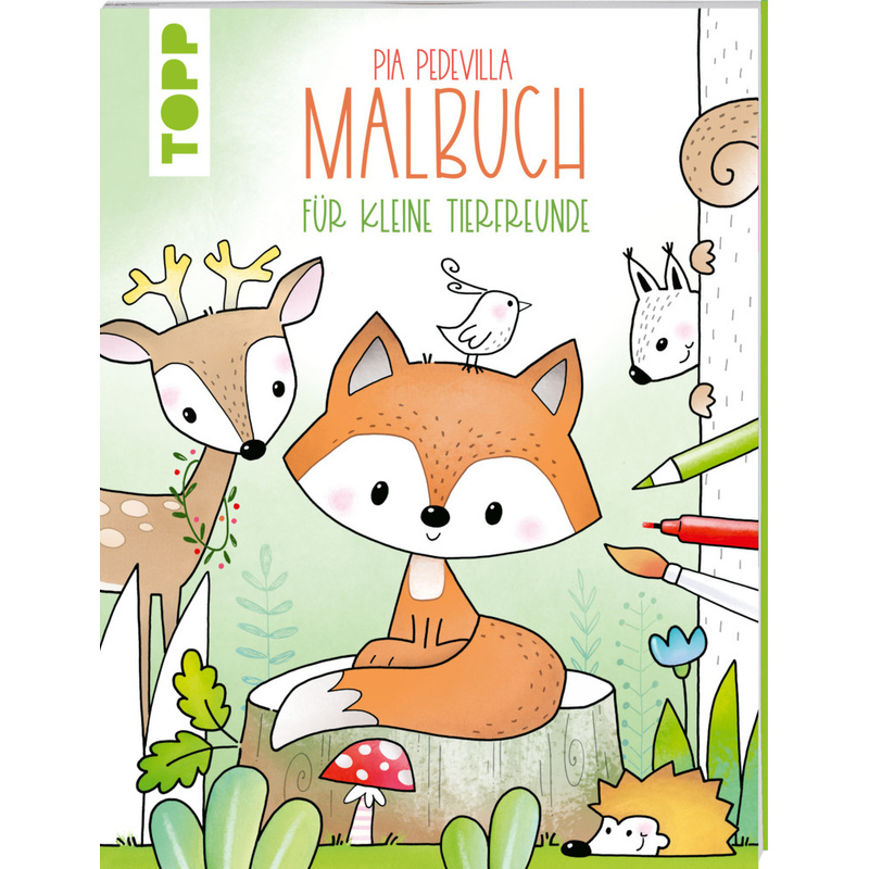 Pia Pedevilla Malbuch - Für kleine Tierfreunde von Frech