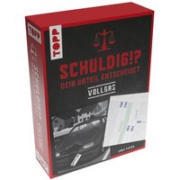 Schuldig?! Dein Urteil entscheidet - Vollgas. Krimispiel in 50 Karten von Frech Verlag