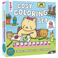 Cosy Coloring Ausmalset - Einfach niedlich ausmalen von Frechverlag GmbH