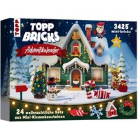 TOPP Bricks Adventskalender – 24 weihnachtliche Sets aus Mini-Klemmbausteinen von Frechverlag GmbH