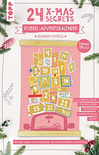 24 X-Mas Secrets - Rubbel-Adventskalender von Frechverlag GmbH