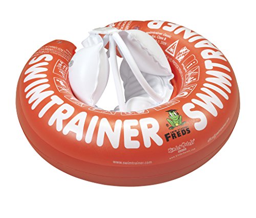 Freds Swim Academy Baby-Schwimmring (Rot, ca. 3 Monate bis 4 Jahre) von Freds Swim Academy