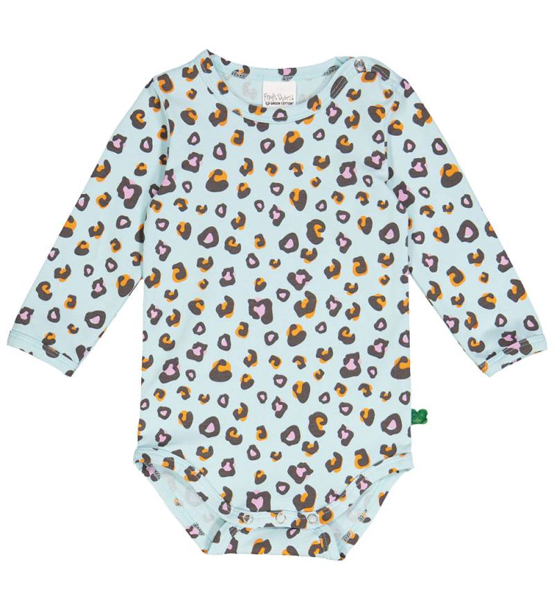Freds World Body l/ä - Leo - Aqua/Mandarine/Pastel - Freds World - 1 Jahr (80) - Body L/Ä von Freds World