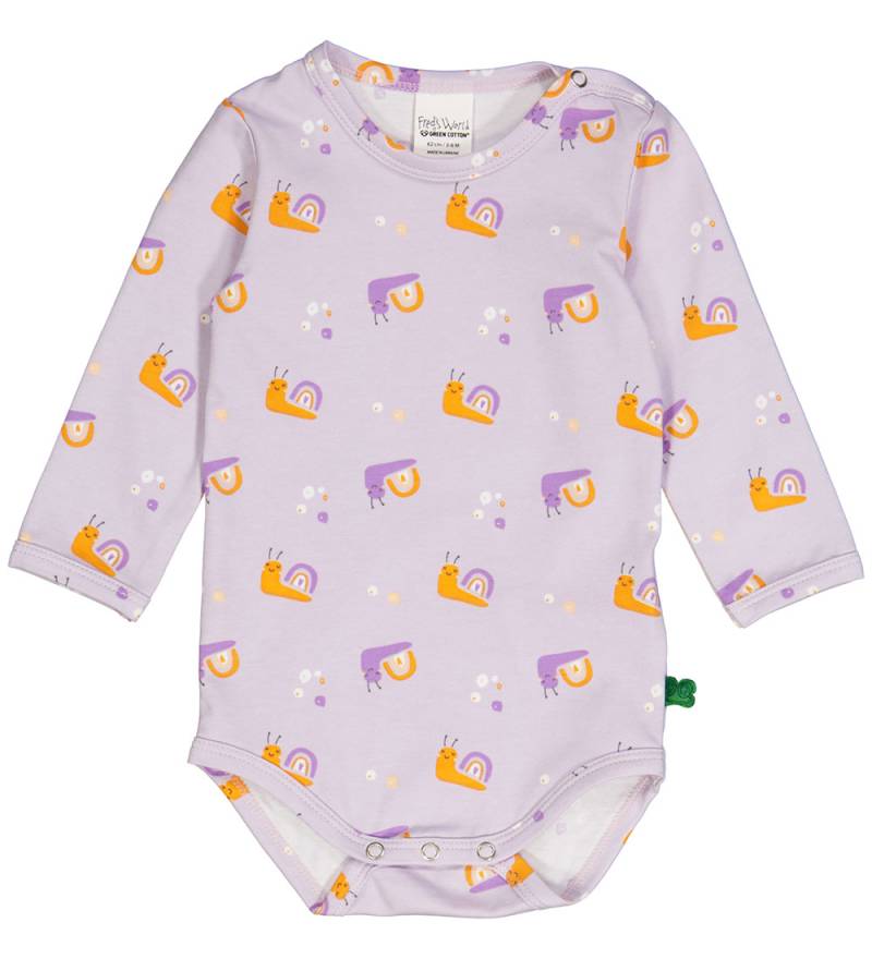 Freds World Body l/ä - Schnecke - Lavender - Freds World - 68 - Body L/Ä Freds World Body l/ä - Schnecke - Lavender - Freds World - 68 - Body L/Ä von Freds World