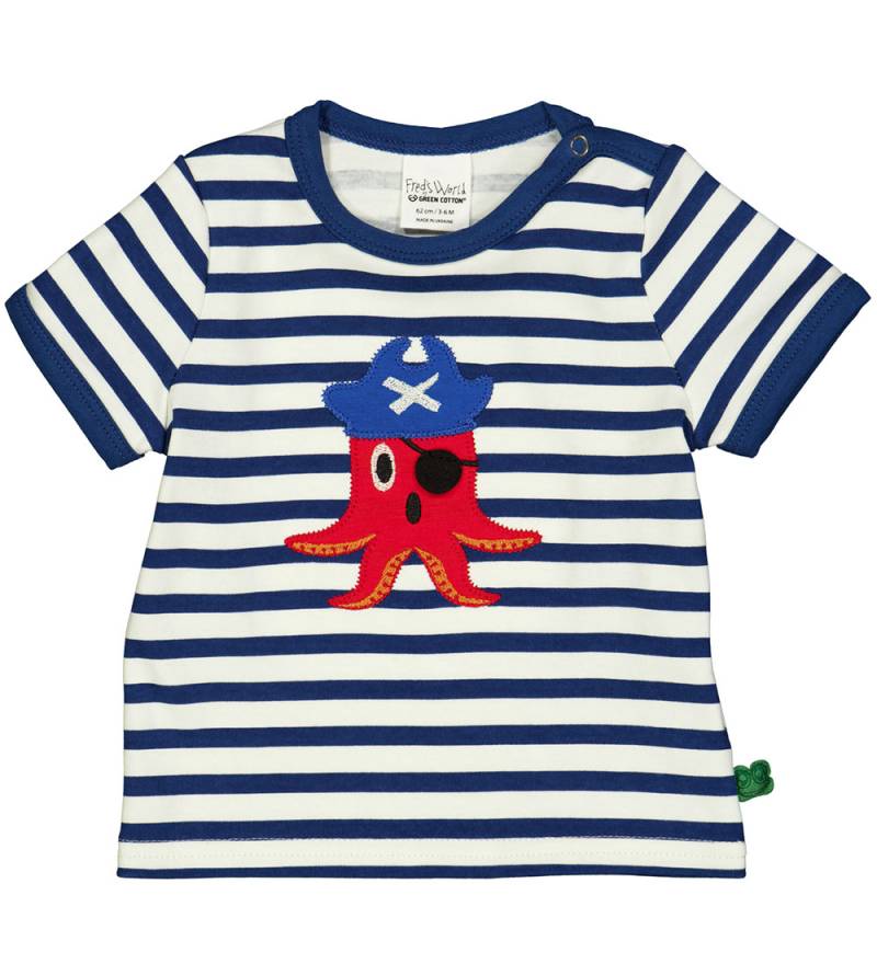 Freds World T-Shirt - Baby - Mandel/Navy - Freds World - 1 Jahr (80) - T-Shirts von Freds World