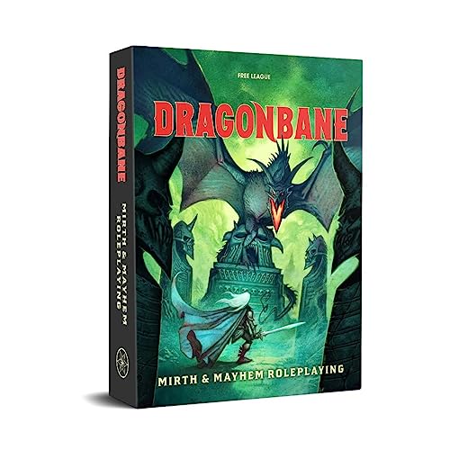 Dragonbane: RPG Core Set - Mirth & Mayhem Boxed Set, Free League Publishing, Includes-Dice, Rulebook, Map & More von Free League Publishing