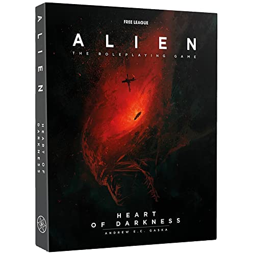 Free League Verlag: Alien RPG: Heart of Darkness - Erweiterungs-Hardcover-Buch, Alien-RPG-Core-Regelbuch oder Alien-RPG-Starter-Set erforderlich, Rollenspiel, für 3 bis 5 Spieler von Free League