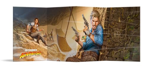 Free League Outgunned Adventure Director Screen - Tabletop RPG Game Master Screen with Rules Tables Free League Outgunned Adventure Director Screen - Tabletop RPG Game Master Screen with Rules Tables von Free League