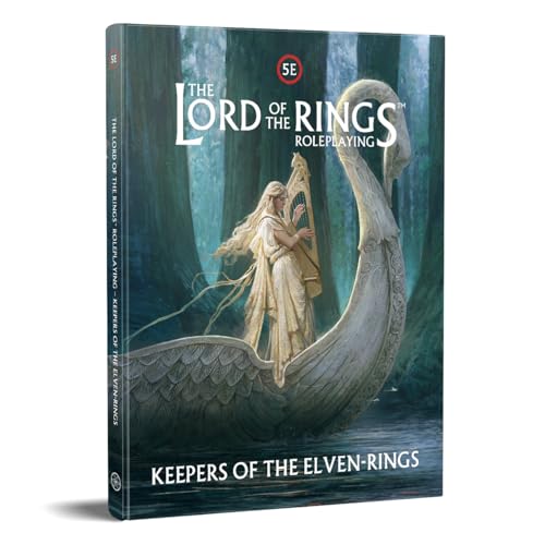 The Lord of the Rings™ Roleplaying - Keepers of the Elven-rings™ (Campaign Module, Hardback) von Free League