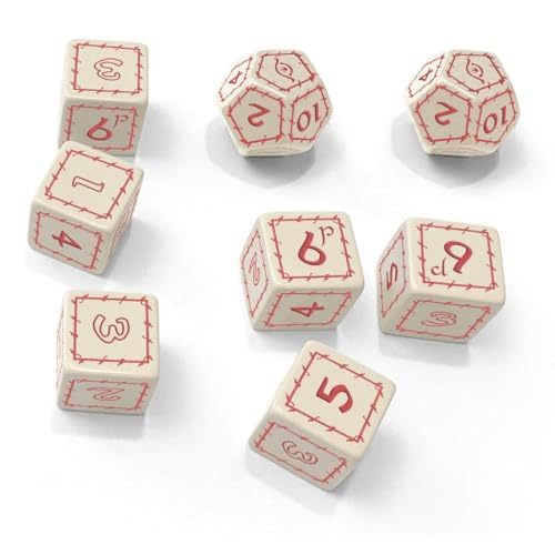 The One Ring RPG Würfel-Set, Weiß The One Ring RPG Würfel-Set, Weiß von Free League
