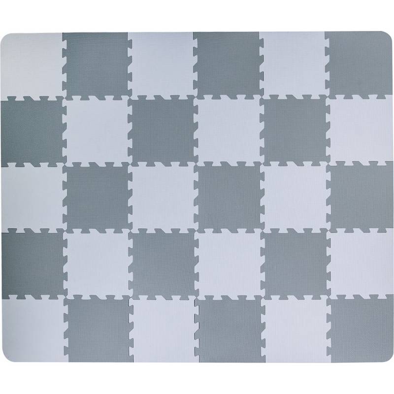 FreeON Free2Play Puzzlematte Weiß Grau 186 x 155 cm von FreeON