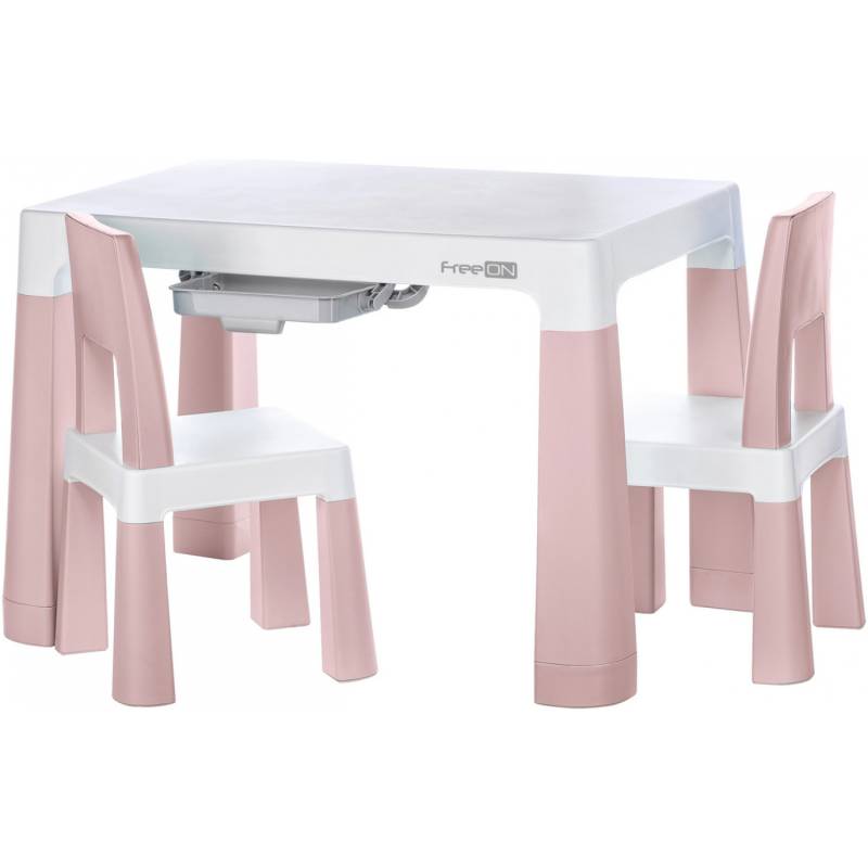 Set Tavolo con 2 Sedie FreeON Neo Rosa von FreeON