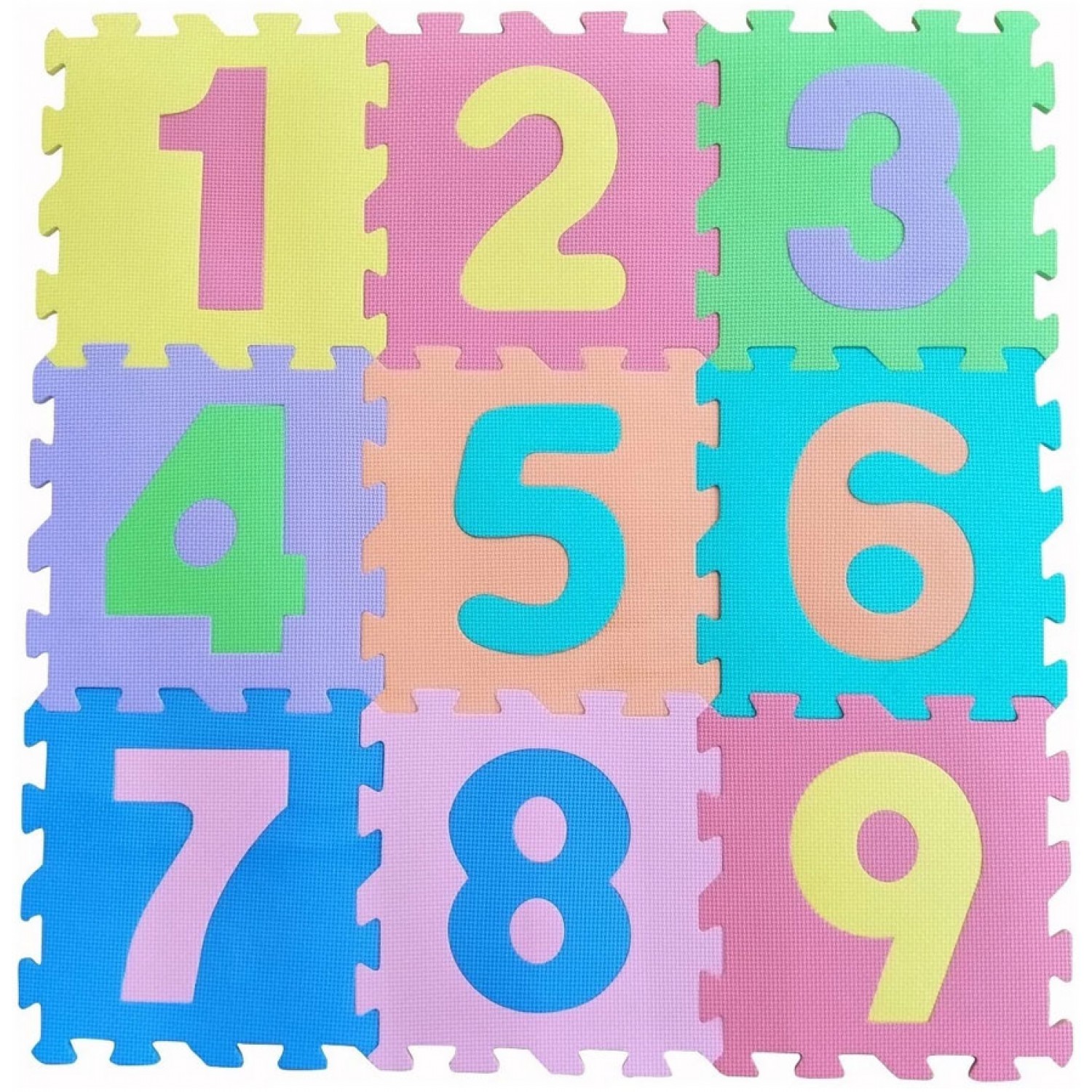 Tappeto Puzzle FreeON Numeri 90 x 90 cm von FreeON