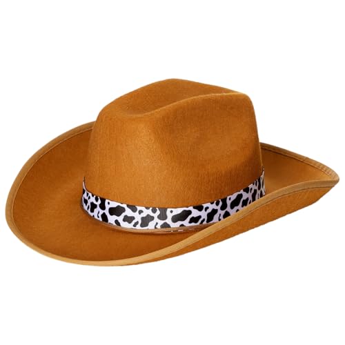 Freebily Cowboyhut mit Kordelzug Herren Damen Western Cowgirlhut Modische Breite Krempe Australienhut Kopfbedeckung Fasching Performance Braun One Size Freebily Cowboyhut mit Kordelzug Herren Damen Western Cowgirlhut Modische Breite Krempe Australienhut Kopfbedeckung Fasching Performance Braun One Size von Freebily