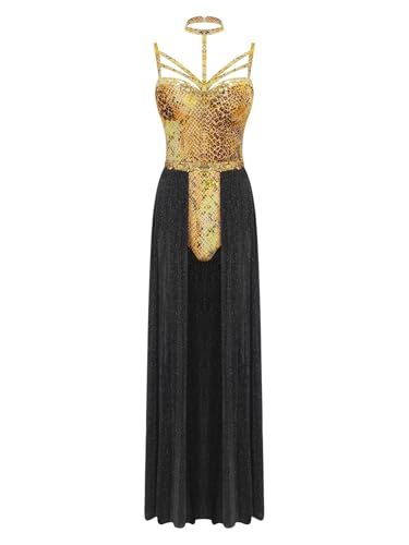 Freebily Erwachsene Damen Cleopatra Kostüm Ägypten Göttin Karneval Faschingskostüme Halloween Party Cosplay Outfit Gelb S Freebily Erwachsene Damen Cleopatra Kostüm Ägypten Göttin Karneval Faschingskostüme Halloween Party Cosplay Outfit Gelb S von Freebily