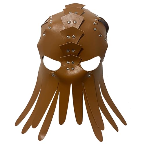 Freebily Faux Leder Cosplay Masken Octopus Tentacle Maske Halloween Kostüm Cosplay Zubehör Braun Einheitsgröße Freebily Faux Leder Cosplay Masken Octopus Tentacle Maske Halloween Kostüm Cosplay Zubehör Braun Einheitsgröße von Freebily