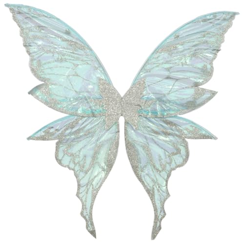 Freebily Funkelnde Feenflügel für Erwachsene Mädchen Schmetterling Elfenflügel Halloween Kostüm Flügel Party Favors Silber One Size Freebily Funkelnde Feenflügel für Erwachsene Mädchen Schmetterling Elfenflügel Halloween Kostüm Flügel Party Favors Silber One Size von Freebily