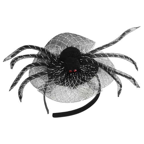 Freebily Halloween Spinnennetz Fledermausflügel Spinnenkopfband Halloween Party Cosplay Kostüm Zubehör Stirnband B Einheitsgröße von Freebily
