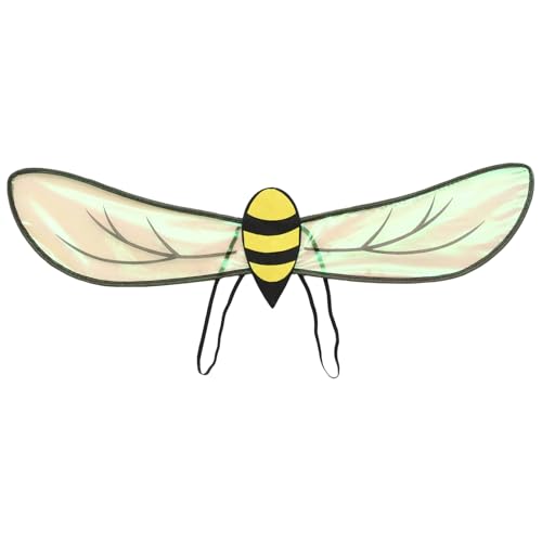 Freebily Kinder Bienen Kostüm mit Hummel Bienenflügel Stirnband Mesh Rock Fingerlose Streifen Socken Halloween Cosplay Karneval Biene Flügel One Size Freebily Kinder Bienen Kostüm mit Hummel Bienenflügel Stirnband Mesh Rock Fingerlose Streifen Socken Halloween Cosplay Karneval Biene Flügel One Size von Freebily