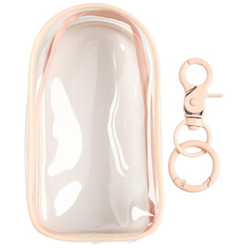 Freebily Klare Figurendisplaytasche mit Schlüsselring Tragbare Blind Box Organizer Hängendes Etui für Mini Figuren Nude 17.2 * 11.5cm One Size Freebily Klare Figurendisplaytasche mit Schlüsselring Tragbare Blind Box Organizer Hängendes Etui für Mini Figuren Nude 17.2 * 11.5cm One Size von Freebily