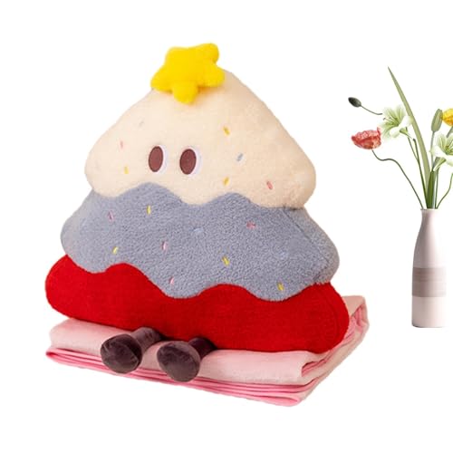 Figurspielzeug aus Plüsch, niedlich, Plüschkissen – Sofakissen in Kuchenform, weiches Spielzeug mit Decke, Plüschpuppe, niedlich, Zimmerdekoration, kreativ für Sofa von Freefire