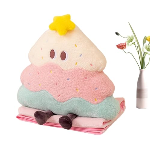 Figurspielzeug aus Plüsch, niedlich, Plüschkissen – Sofakissen in Kuchenform, weiches Spielzeug mit Decke, Plüschpuppe, niedlich, Zimmerdekoration, kreativ für Sofa von Freefire