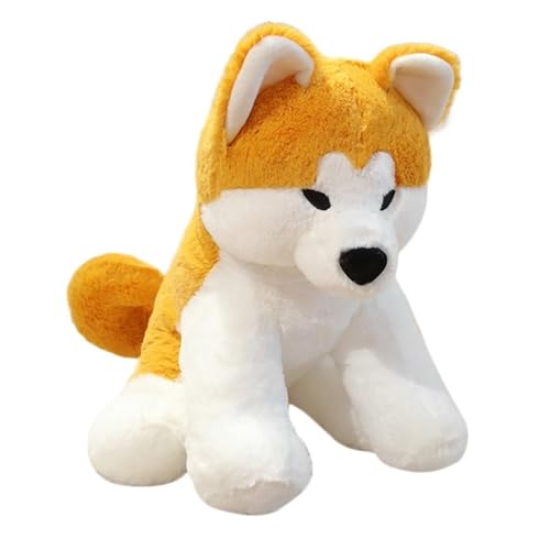 Freefire Dog Cuddly Toy Plush Toy, Soft Akita Dog Puppy Stuffed Toy for Room Decoration Children and Dog Lovers (35 cm) von Freefire