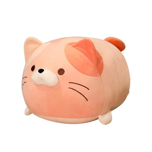 Freefire Katze aus Plüsch, Tierkissen, Umarmung, Plüsch, niedliches Spielzeug, weiche Puppe, Kinder, schlafen, bequem, Kissen, Plüsch, Geschenk für Haustiere(50 cm) von Freefire
